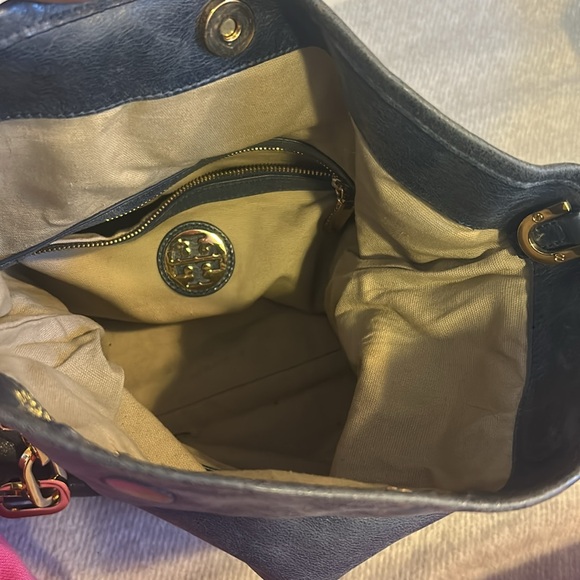 Tory Burch Slate Blue Leather Bag - Picture 6 of 10